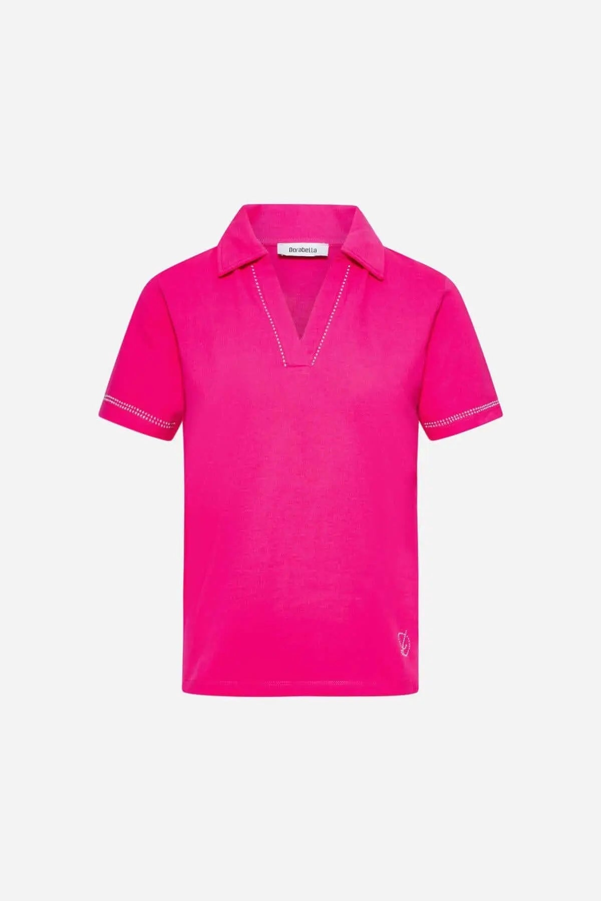 Polo con strass GERANIO DORABELLA