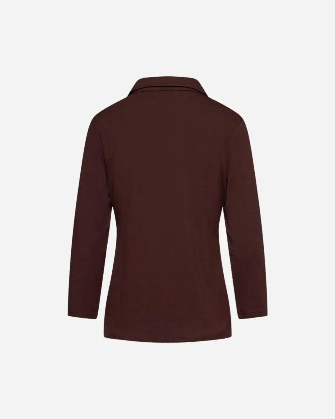 Polo in viscosa CACAO DORABELLA