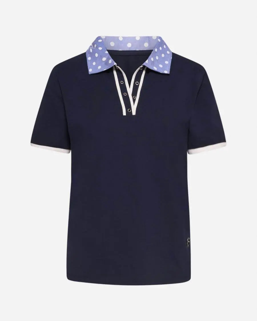 Polo pois BLUE NAVY DORABELLA