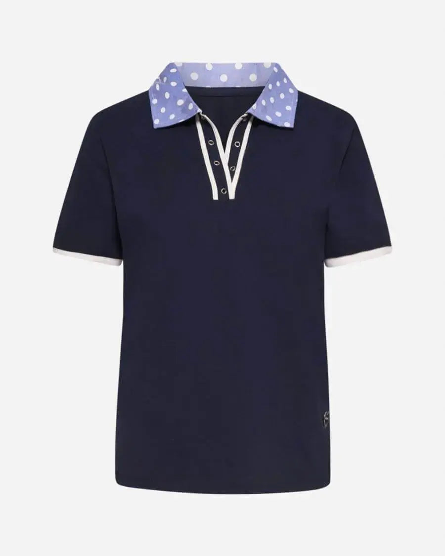 Polo pois BLUE NAVY DORABELLA