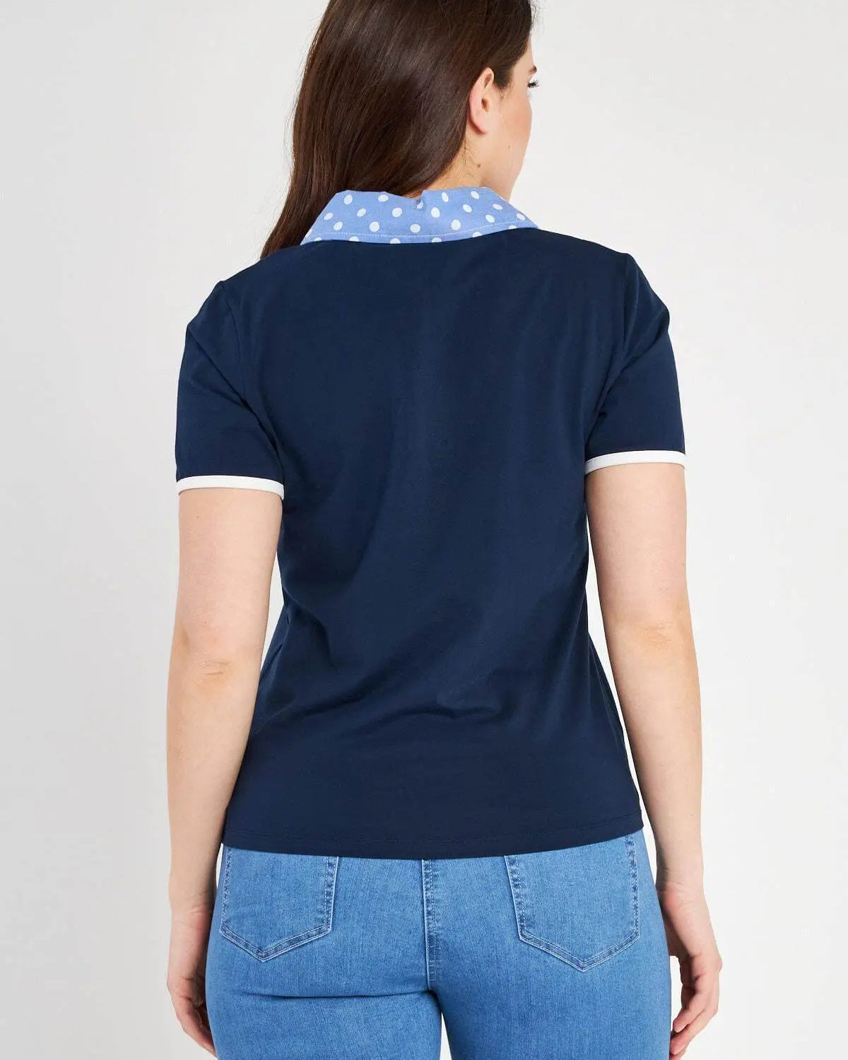 Polo pois BLUE NAVY DORABELLA