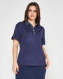 Polo pois Blu DORABELLA PIU'