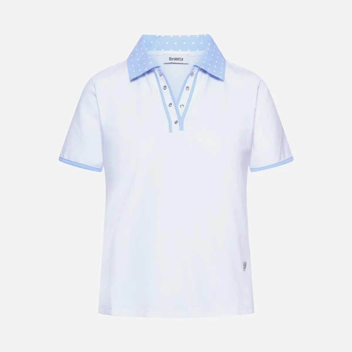 Polo pois WHITE DORABELLA XL