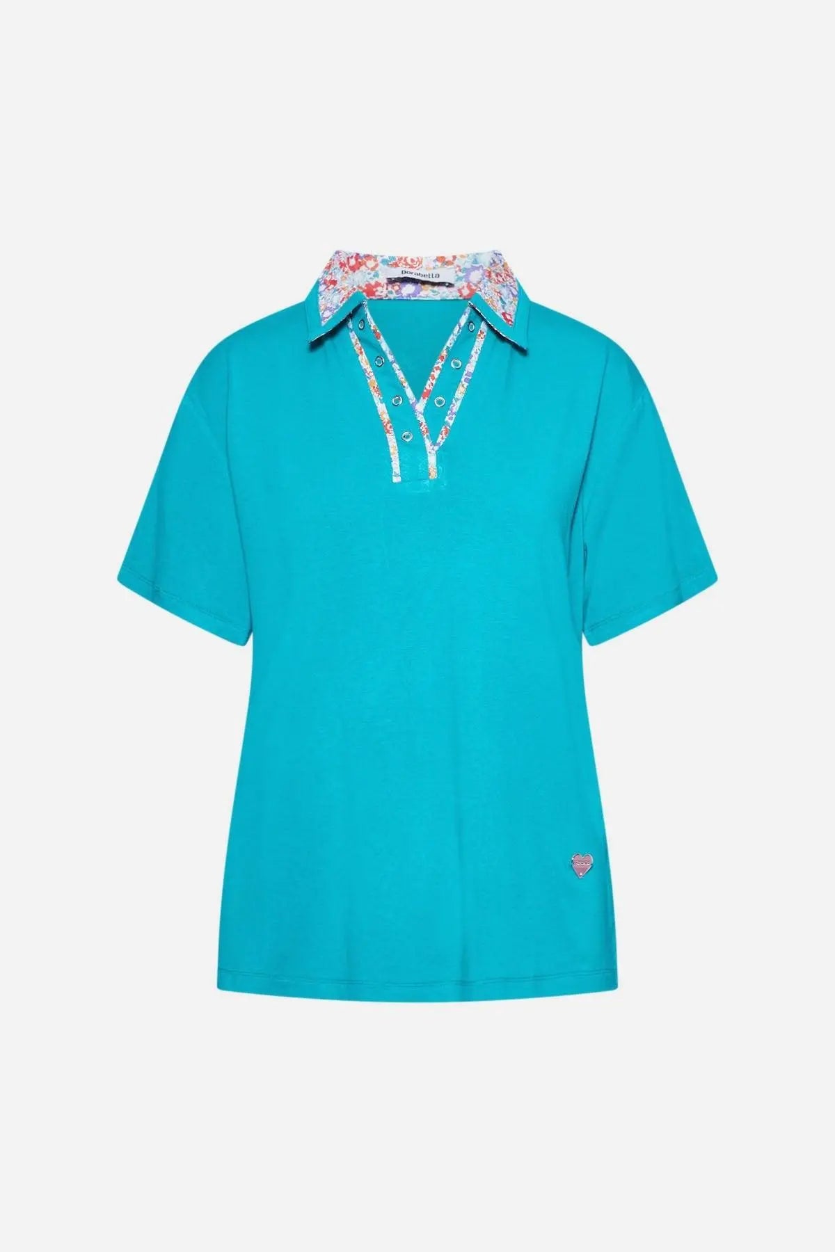 Polo profili floreali GIADA DORABELLA PIU' XL