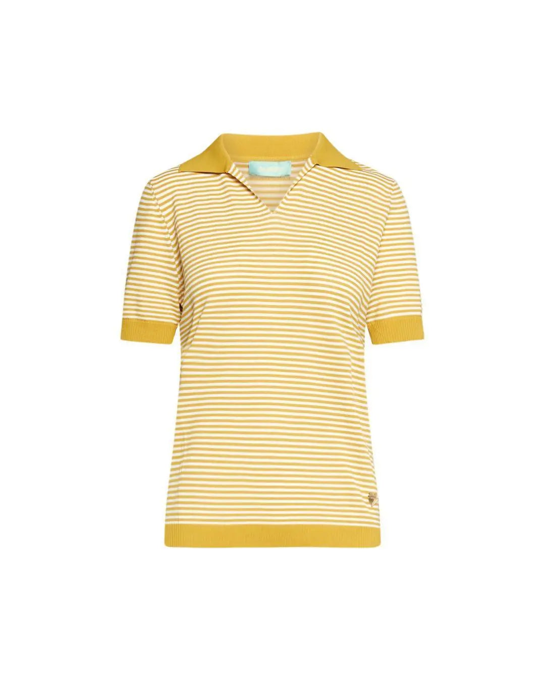 Polo righe MOSTARDA DORABELLA