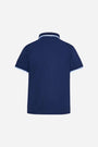 Polo scollo V BLUE NAVY DORABELLA