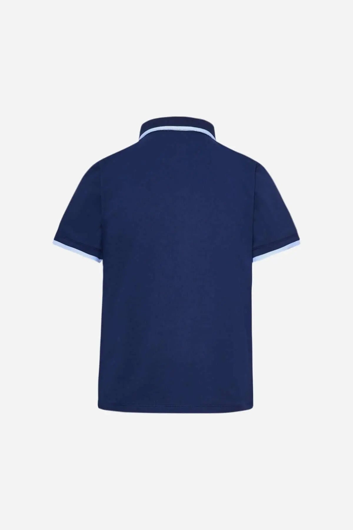 Polo scollo V BLUE NAVY DORABELLA