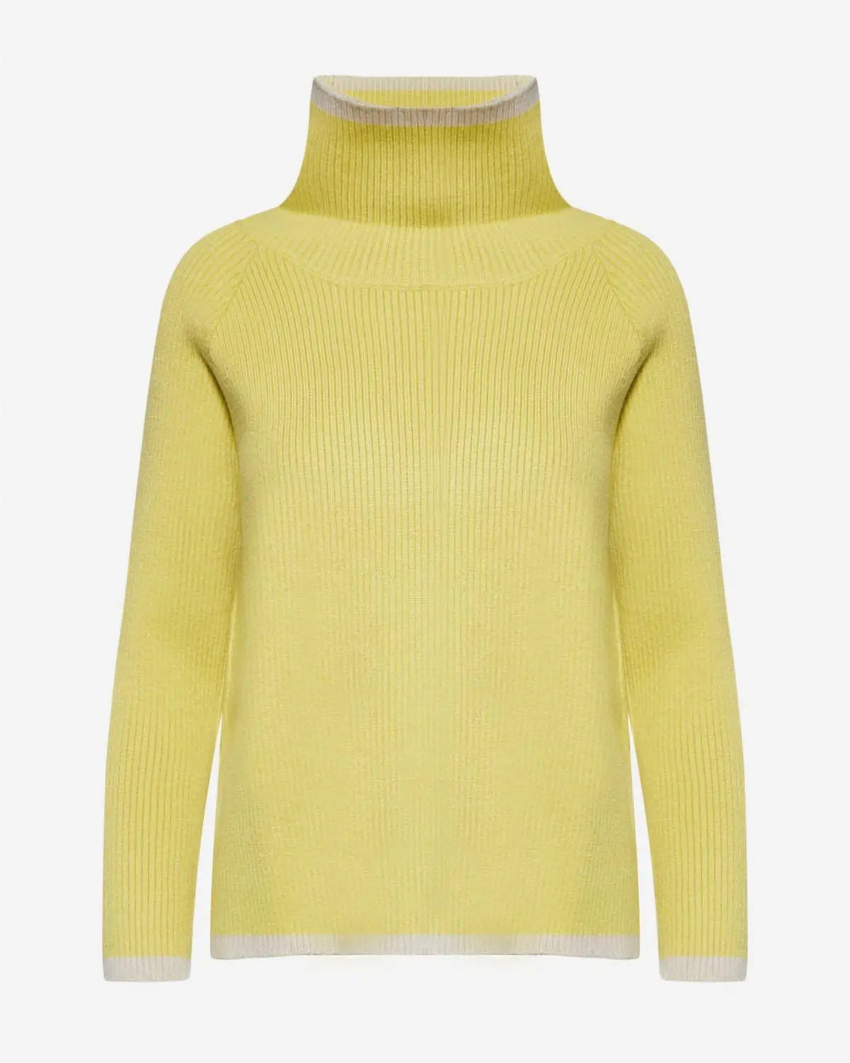 Pullover a costine GIALLO IRONICA