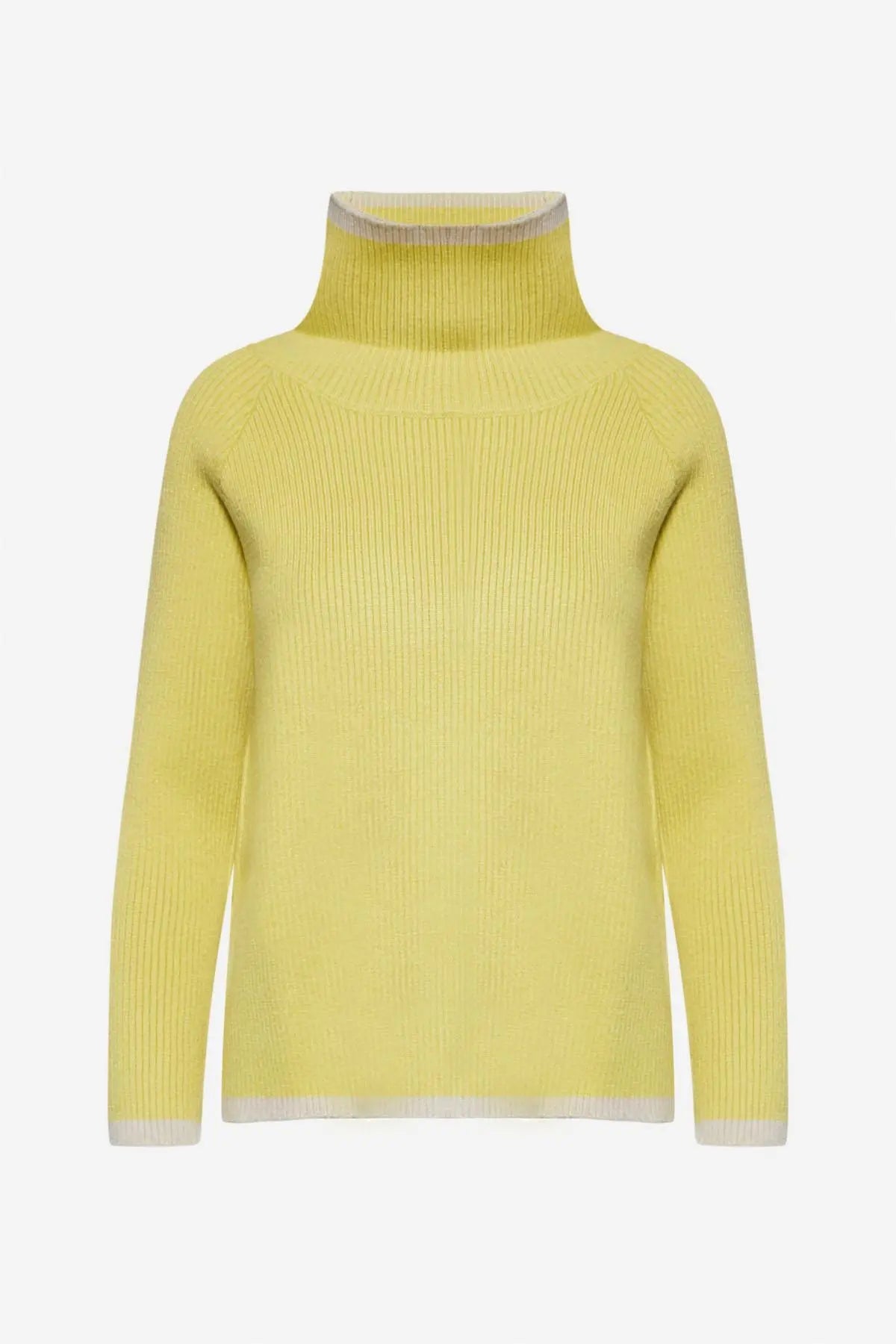 Pullover a costine GIALLO IRONICA