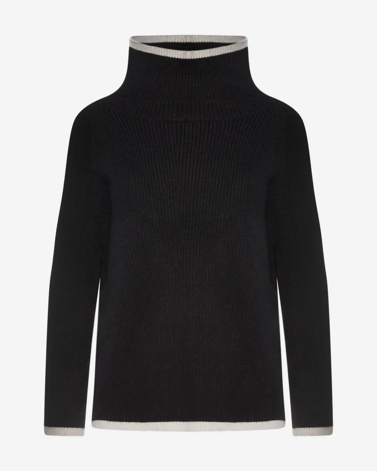 Pullover a costine NERO IRONICA