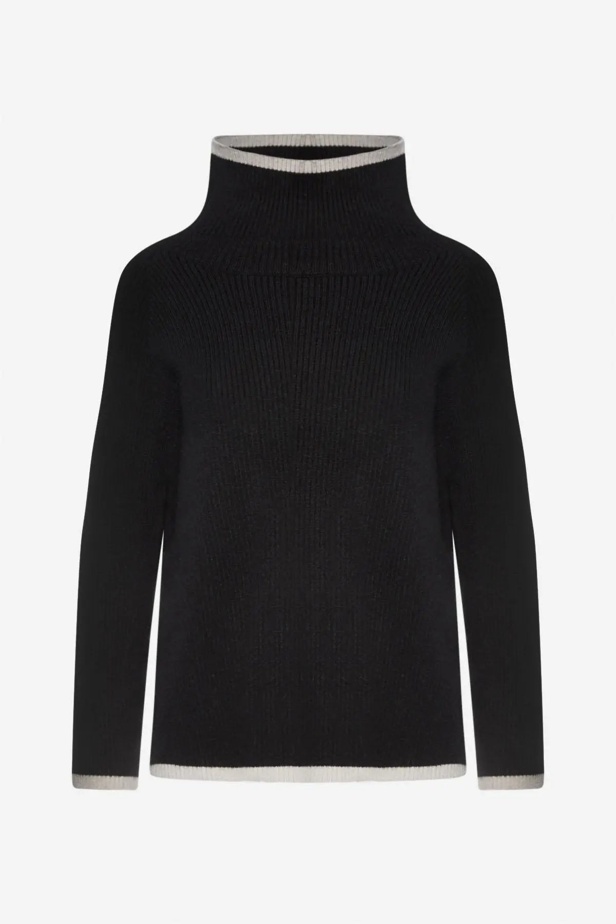 Pullover a costine NERO IRONICA