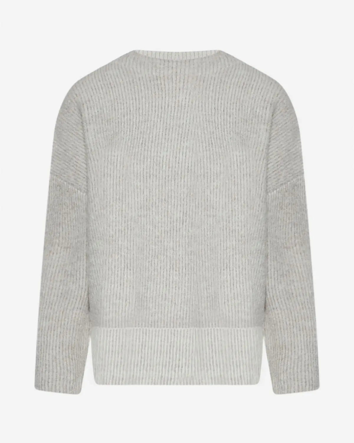Pullover fantasia a righe GRIGIO MEDIO IRONICA