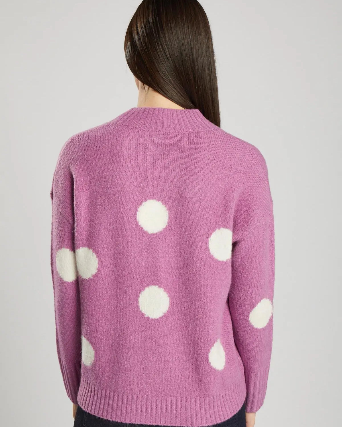 Pullover in maglia a pois misto lana PHARD IRONICA