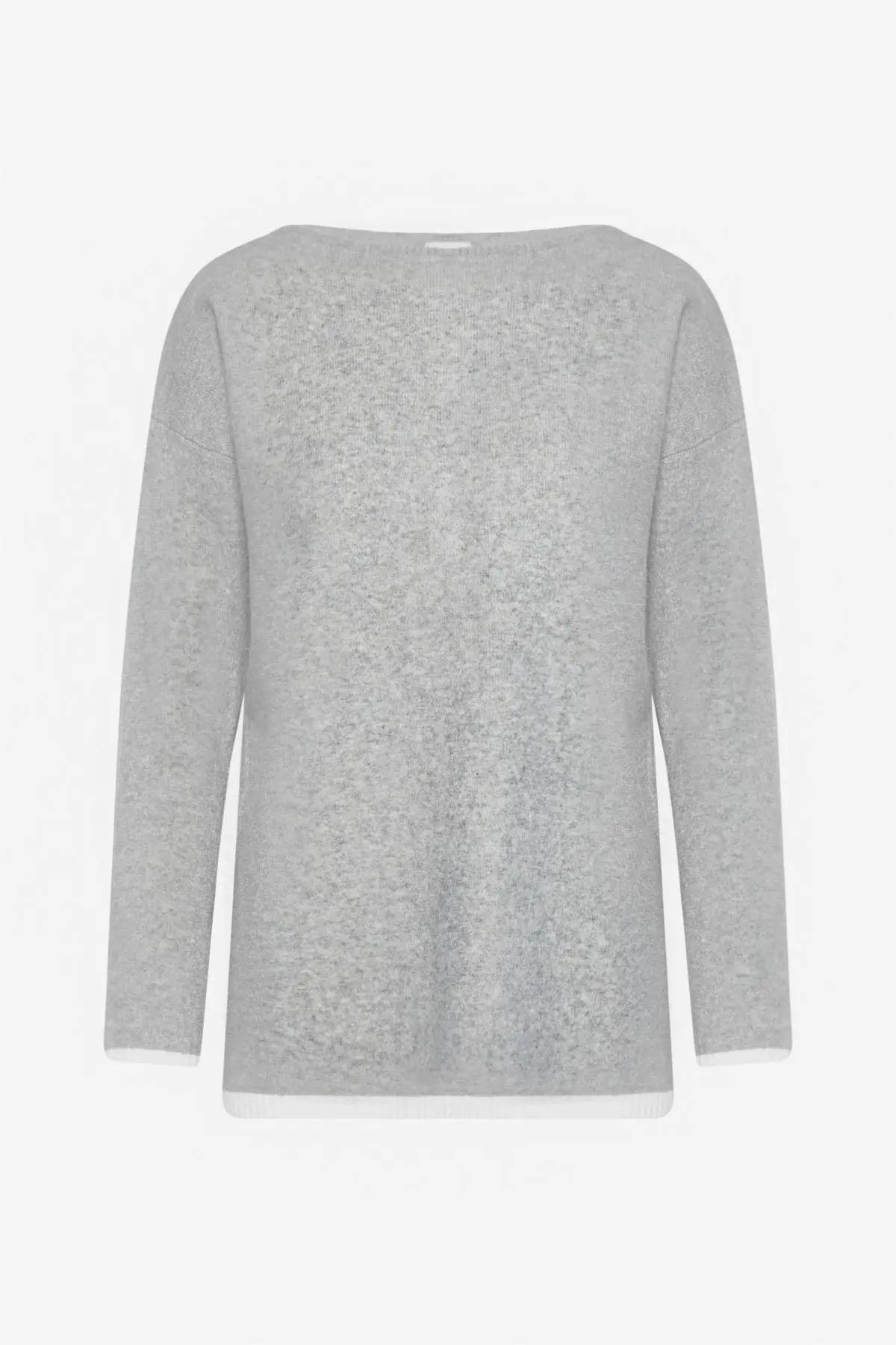 Pullover misto lana GRIGIO MEDIO IRONICA