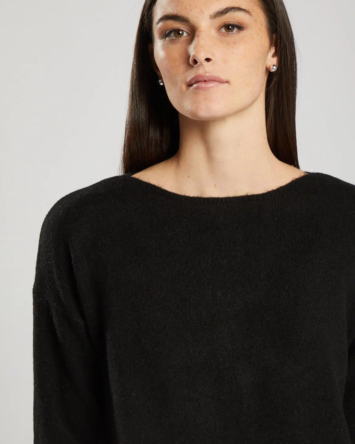 Pullover misto lana NERO IRONICA