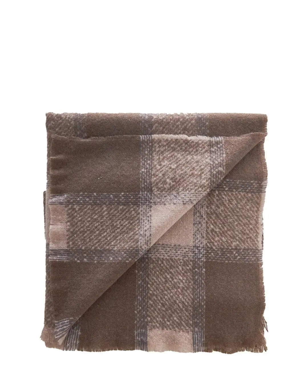 Sciarpa quadri BEIGE DORABELLA