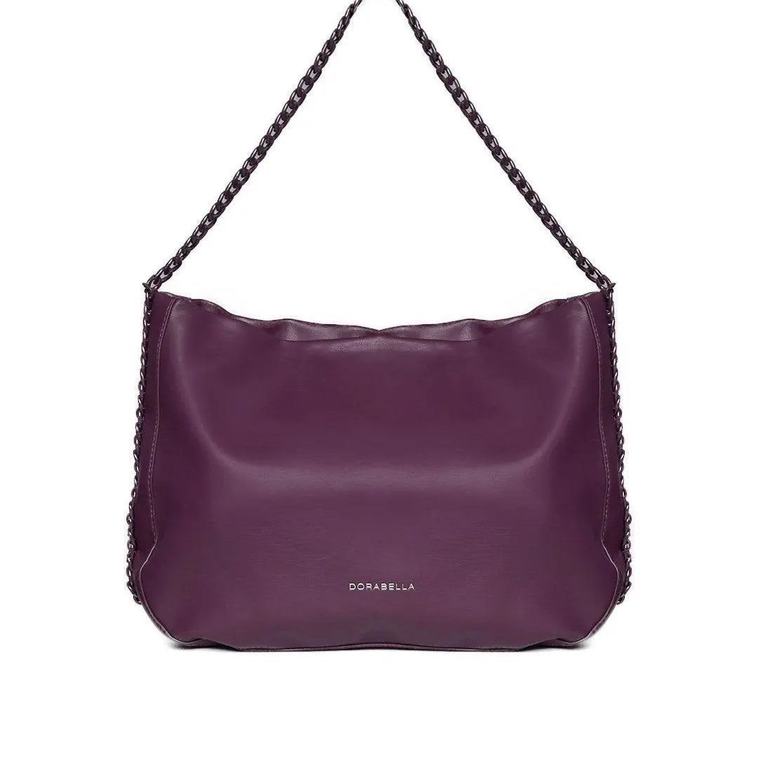 Shopper con catena LAVANDA DORABELLA Un