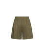 Shorts coulisse VERDE MILITARE IRONICA