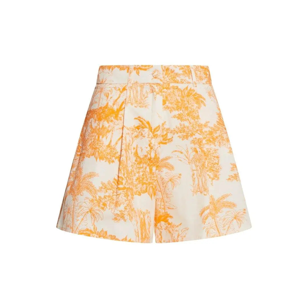 Shorts fantasia wild LIGHT BEIGE - ARANCIONE IRONICA