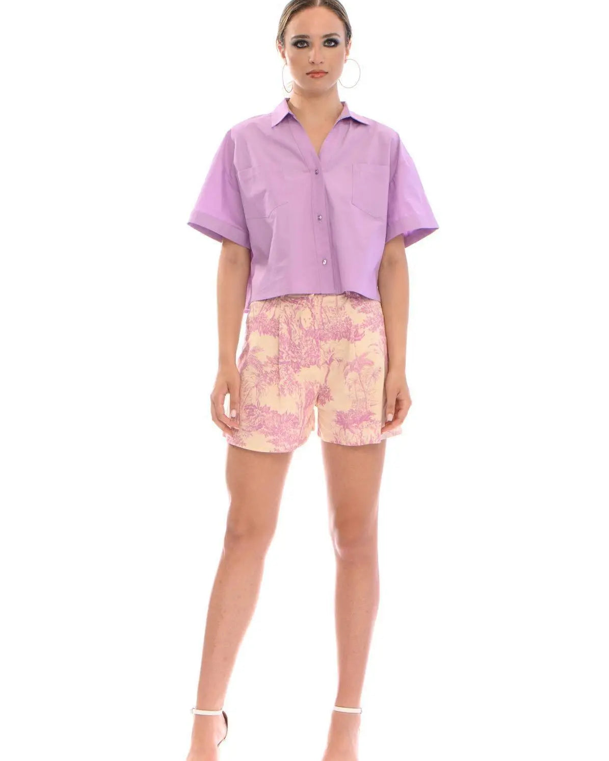 Shorts fantasia wild LIGHT BEIGE - LILLA IRONICA