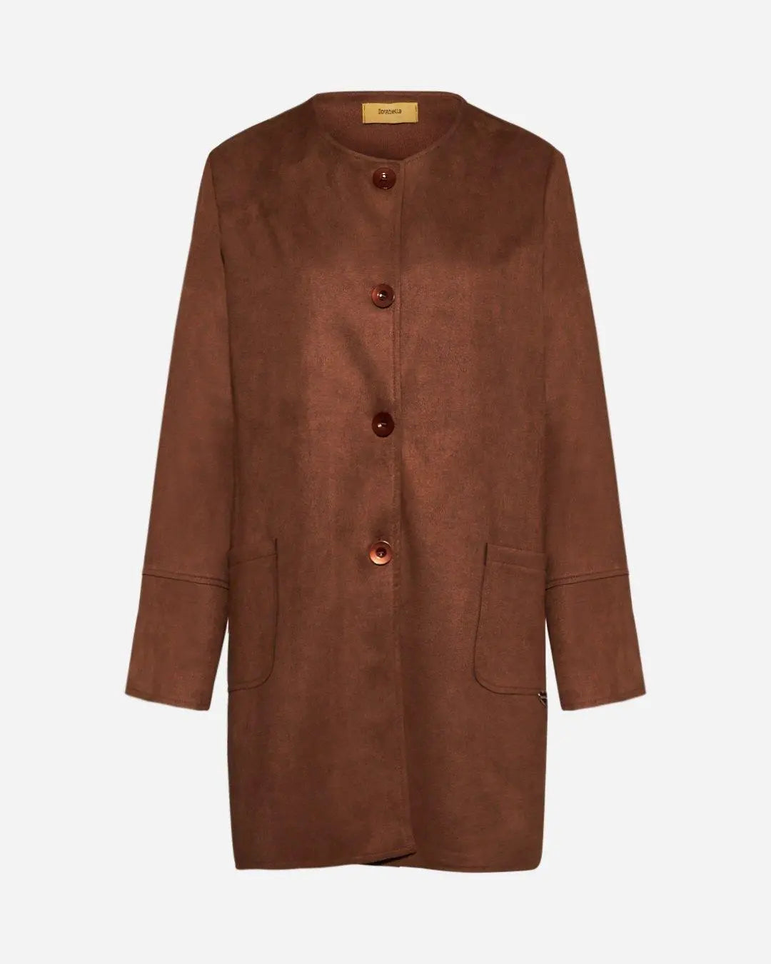 Spolverino effetto scamosciato COCCIO DORABELLA PIU'