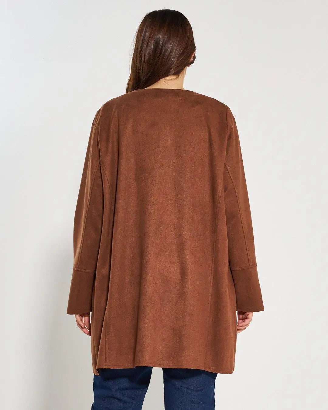 Spolverino effetto scamosciato COCCIO DORABELLA PIU'