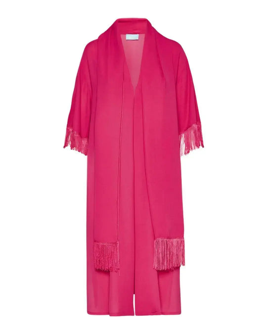 Spolverino foulard Fucsia DORABELLA
