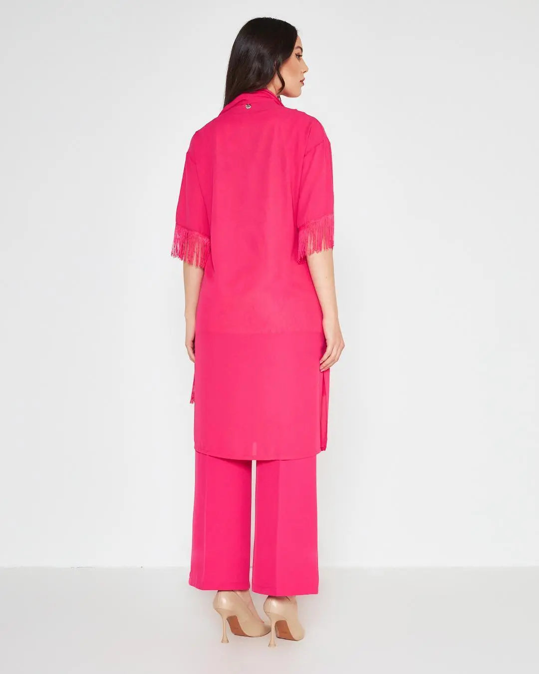 Spolverino foulard Fucsia DORABELLA
