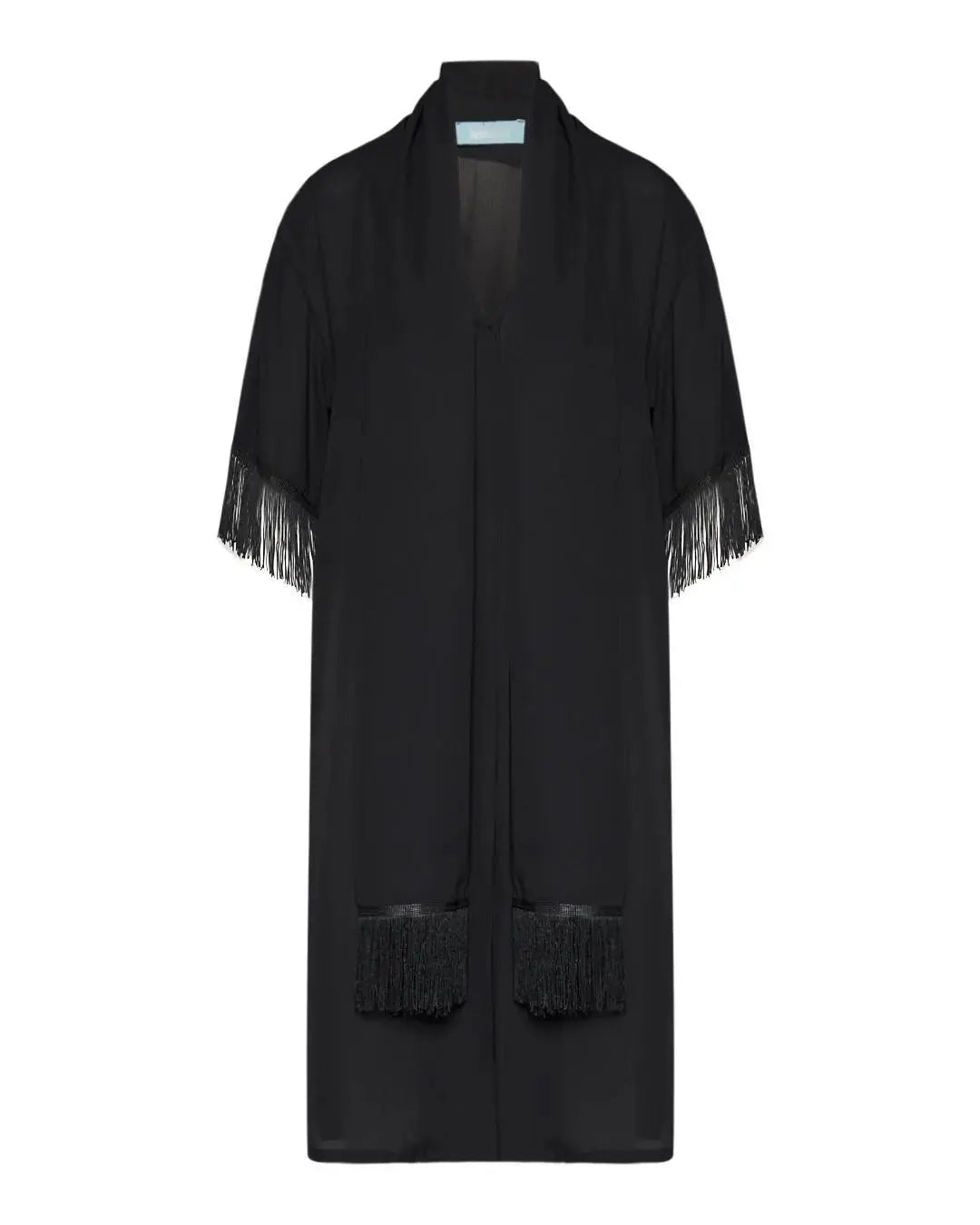 Spolverino foulard Nero DORABELLA