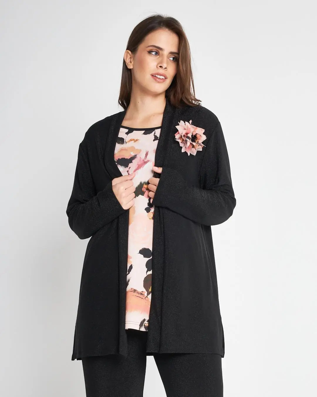 Spolverino lurex Nero DORABELLA PIU'