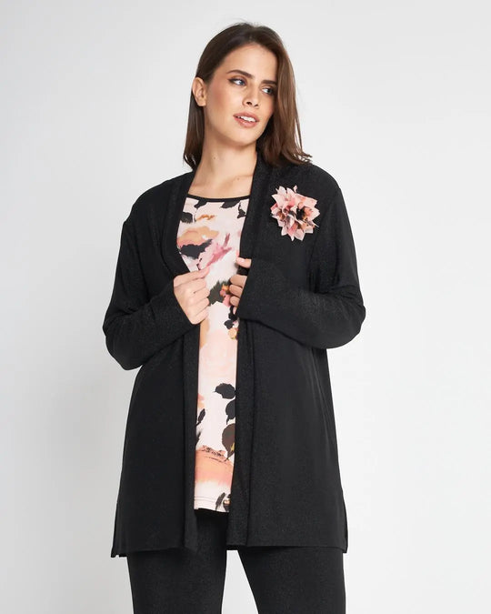 Spolverino lurex Nero DORABELLA PIU'