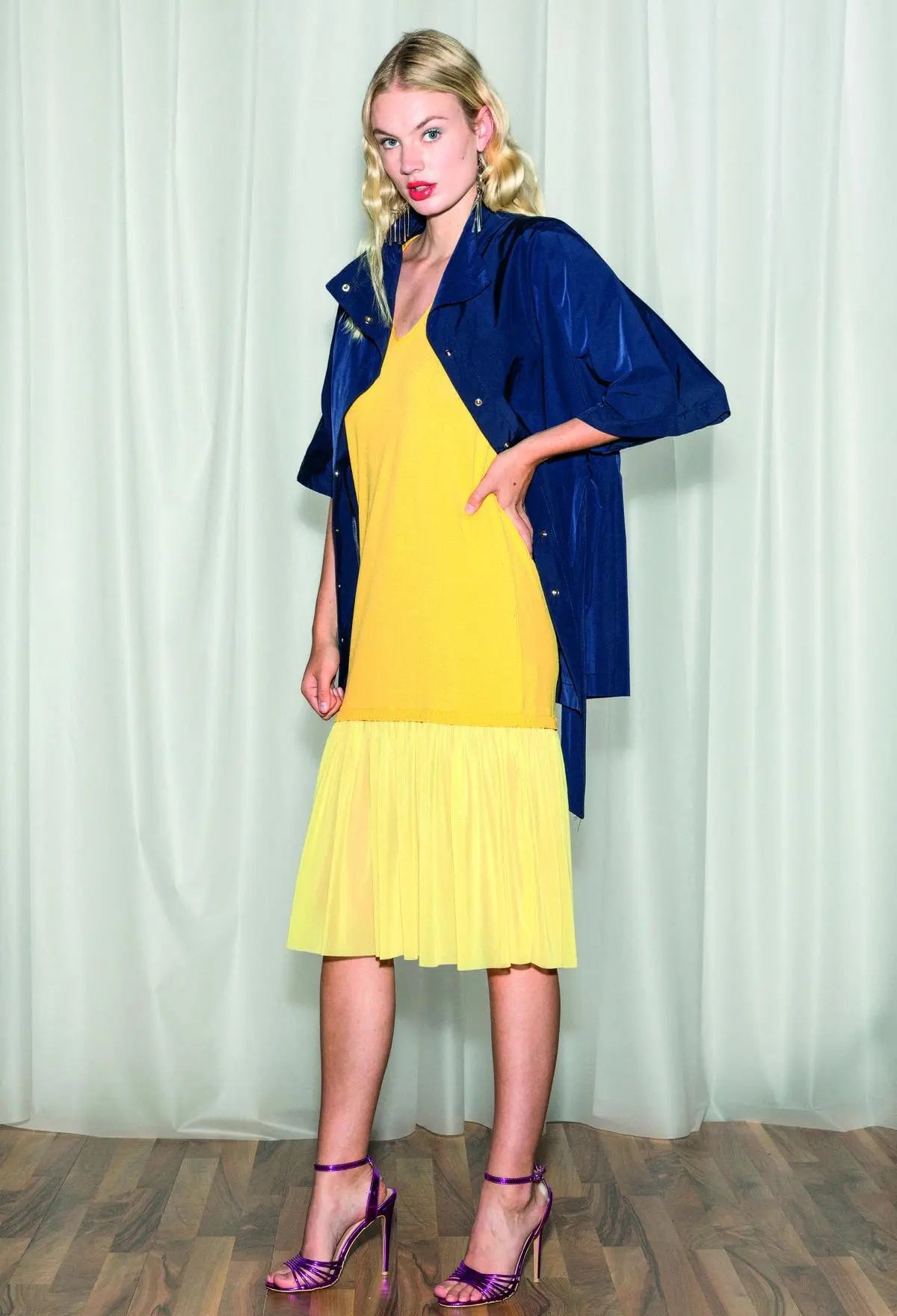 Spolverino manica a gomito BLU IRONICA 50