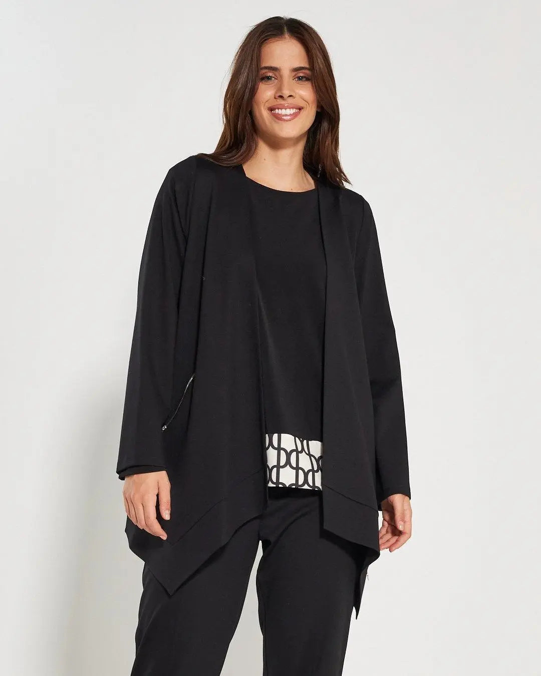 Spolverino punte NERO DORABELLA PIU'