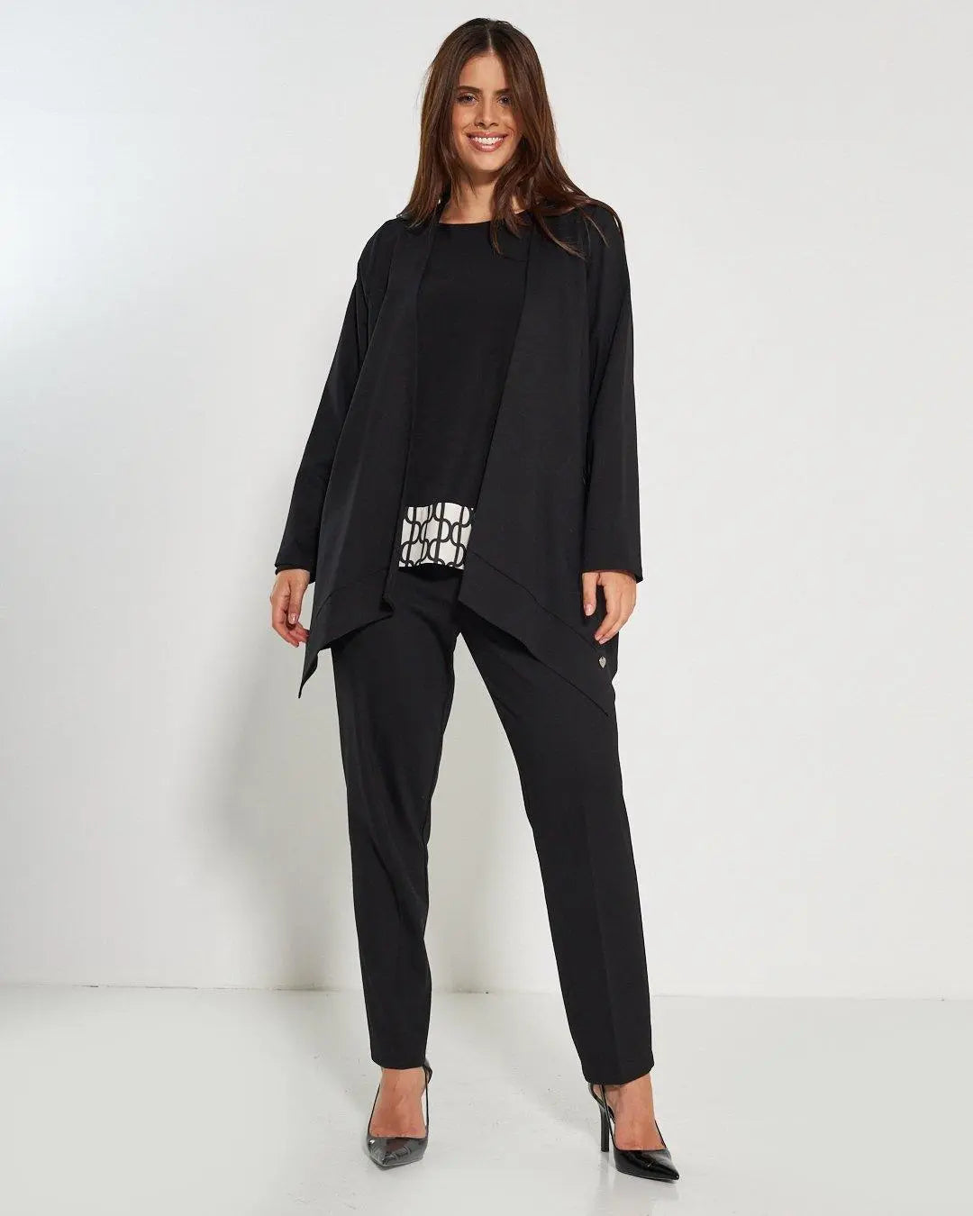 Spolverino punte NERO DORABELLA PIU'