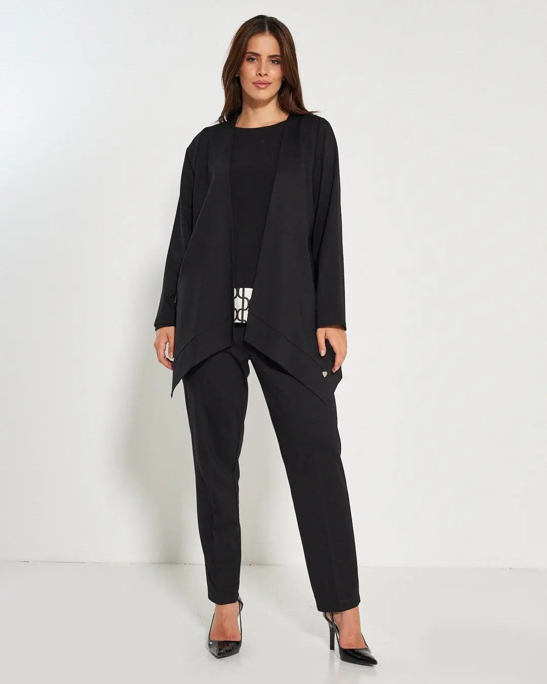 Spolverino punte NERO DORABELLA PIU'