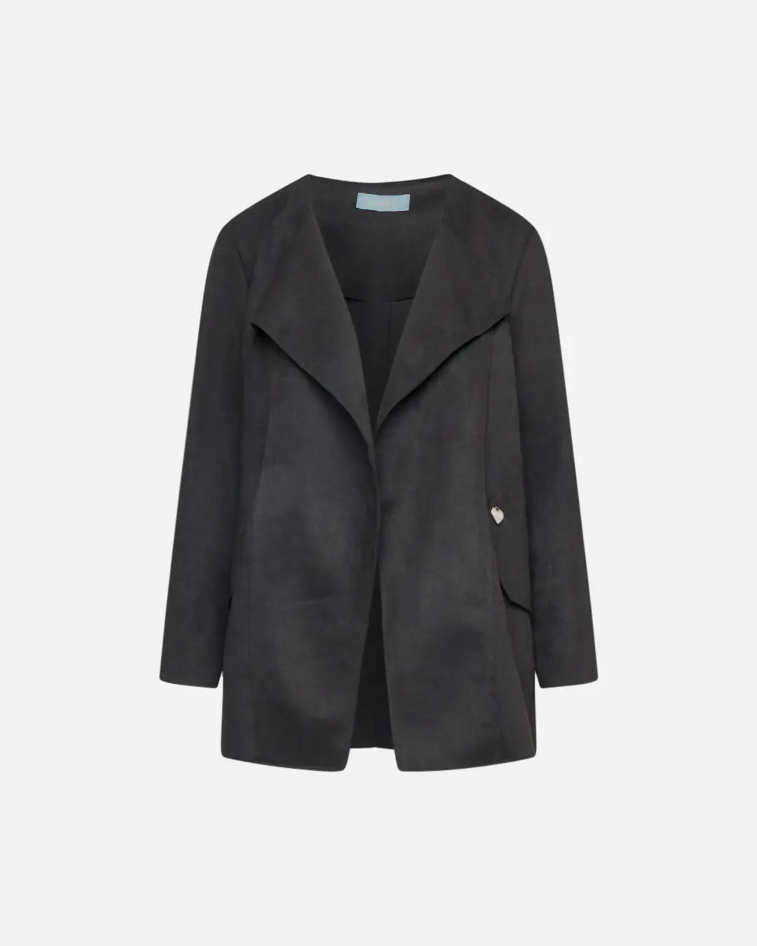 Spolverino scamosciato NERO DORABELLA