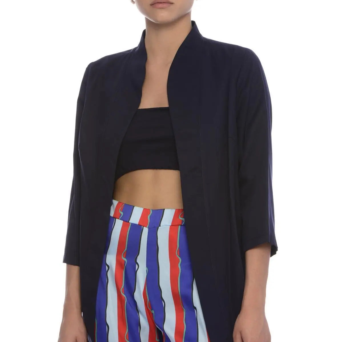 Spolverino sciallato BLU IRONICA 52