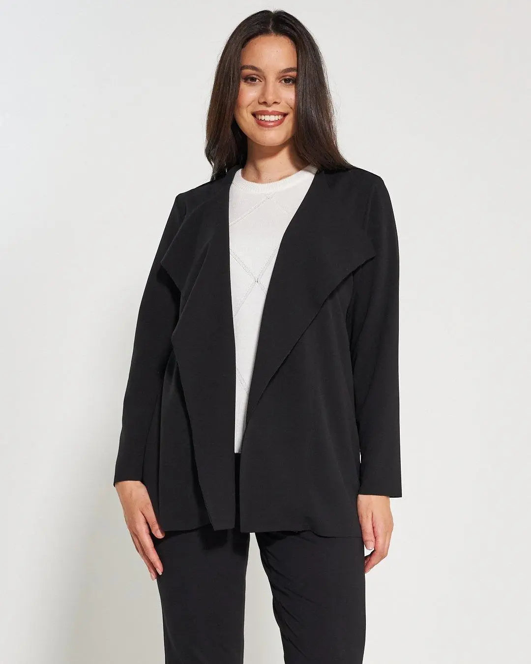 Spolverino sciallato NERO DORABELLA