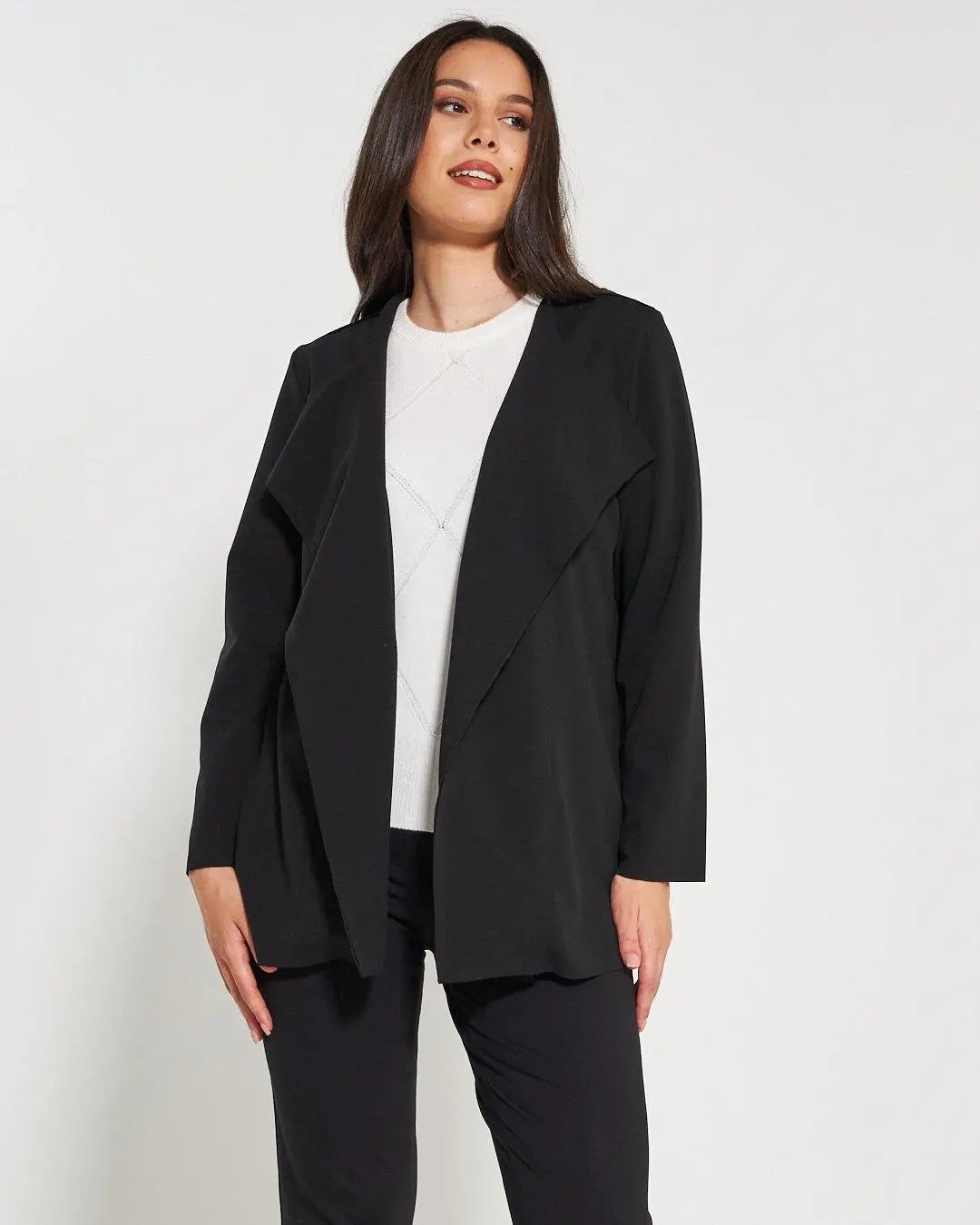 Spolverino sciallato NERO DORABELLA