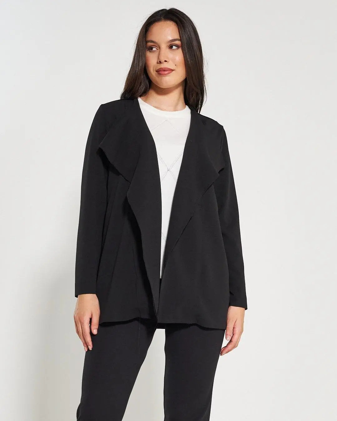 Spolverino sciallato NERO DORABELLA