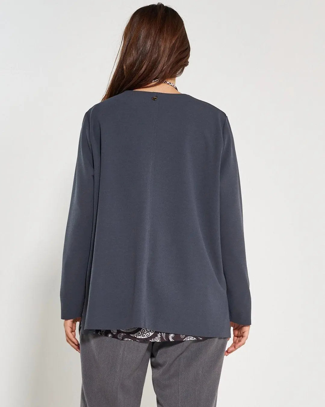 Spoverino girocollo GRIGIO DORABELLA PIU'