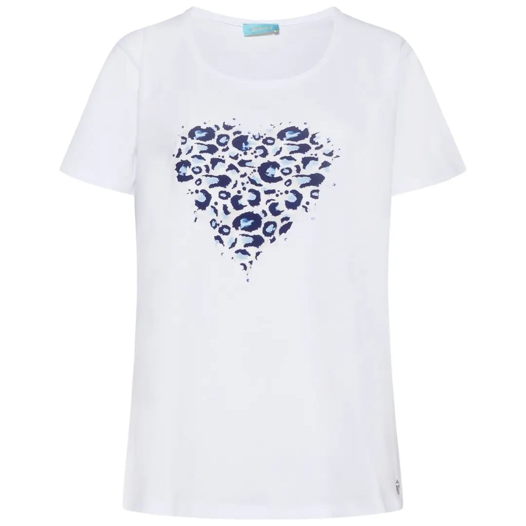T-shirt animalier Bianco DORABELLA XL