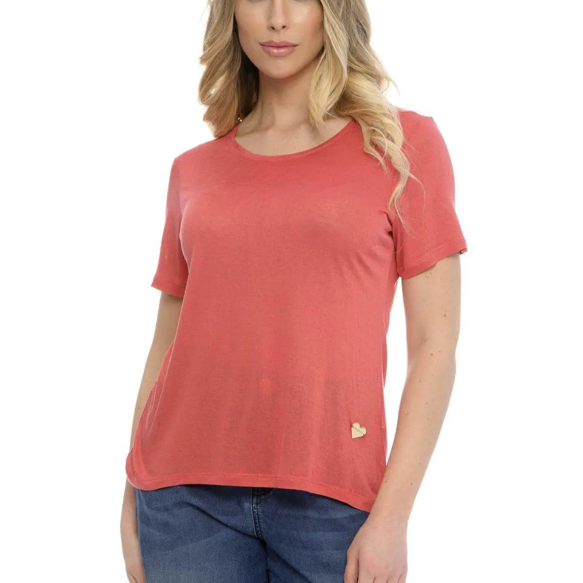 T-shirt basic fiammata CORALLO DORABELLA XXL