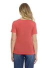 T-shirt basic fiammata CORALLO DORABELLA