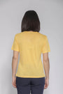 T-shirt basic fiammata GIALLO DORABELLA