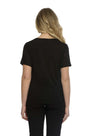 T-shirt basic fiammata NERO DORABELLA