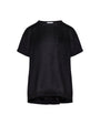 T-shirt bimateriale NERO IRONICA XXL