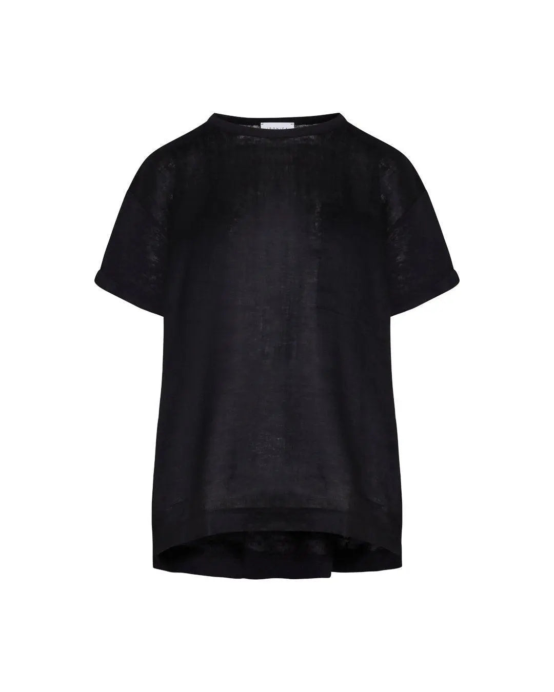 T-shirt bimateriale NERO IRONICA XXL