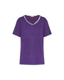 T-shirt catena PURPLE DORABELLA PIU'