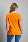 T-shirt con logo ARANCIO DORABELLA